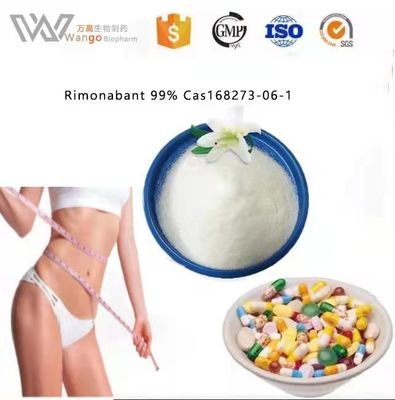 ANTI OBESITY  RIMONABANT WHITE FINE POWDER CAS 168273-06-1