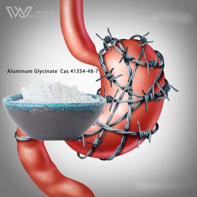 Tratamento gástrica API Aluminum Glycinate Cas farmacêutico 41354-48-7
