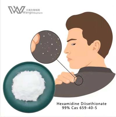 Hexamidina Diisethionato para Shampoo Anticaspa | CAS 659-40-5 | Agente Antimicrobiano para Couro Cabeludo e Controle de Caspa – Fornecedor da China
