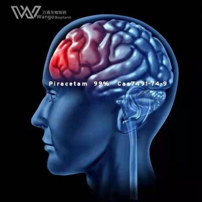 O volume de Piracetam Nootropics pulveriza o realçador cognitivo CAS 7491-74-9